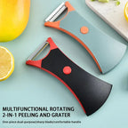 Precise 2-in-1 garden and household scissors for effortless cutting