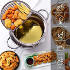 Precision Stainless Steel Fryer – Perfect, Crispy Results