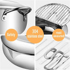 Precision Stainless Steel Fryer – Perfect, Crispy Results
