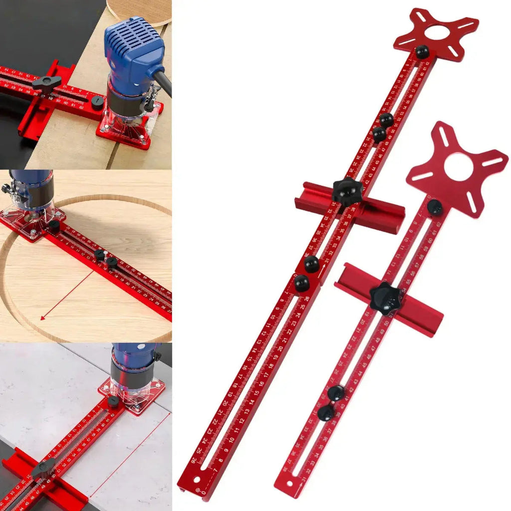 Milling template for precise woodworking