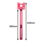 Precision milling template for exact woodworking
