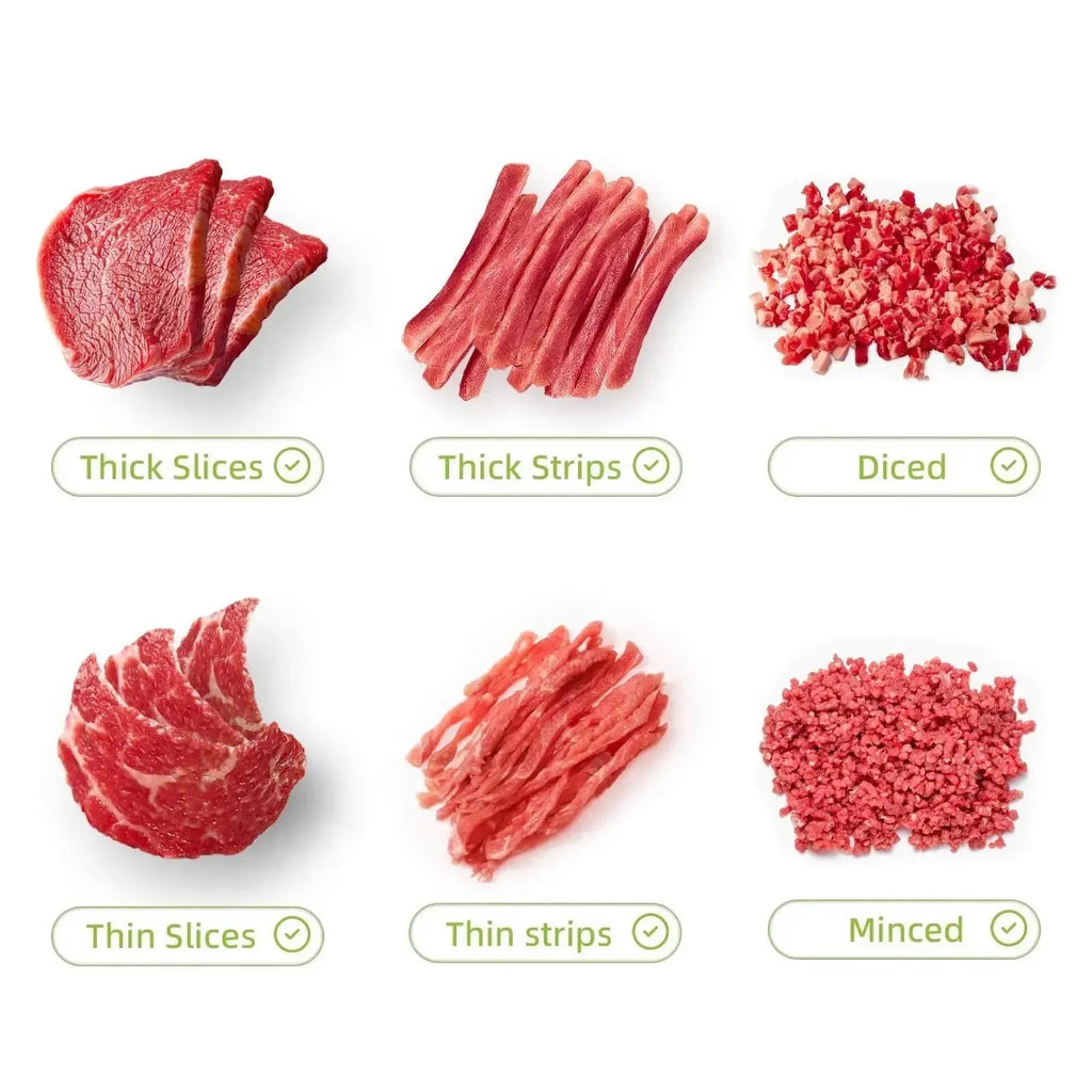 Precise 17-blade meat slicer – uniform professional slices