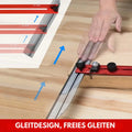 Precise Stair Measuring Tool — Adjustable Aluminum Angle Template