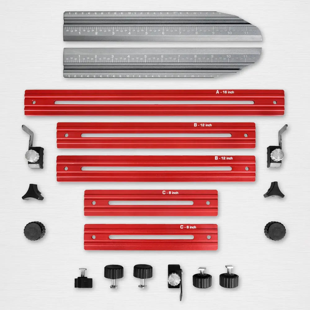 Precise Stair Measuring Tool — Adjustable Aluminum Angle Template