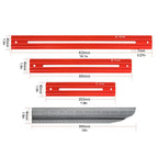 Precise Stair Measuring Tool — Adjustable Aluminum Angle Template