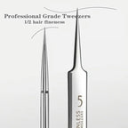 Precision Tweezer Set – Acknowledge tools made of stainless steel for flawless skin