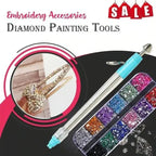 Precision pen for rhinestone art – ideal for DIY & embroidery