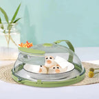 Handy Microwave Cover | Locks in Moisture, Safe Handle & Versatile for Home, Dorms, and Apartments