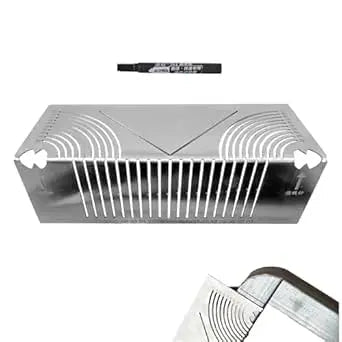 PrecisionFlex Marking Tool — Metal Angle and Curve Measuring Tool