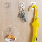 Premium Self-Adhesive Hooks – No Drilling, Extra Storage
