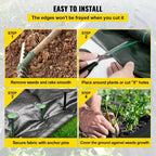 Premium Weed Fabric – Long-lasting pRedection for your garden