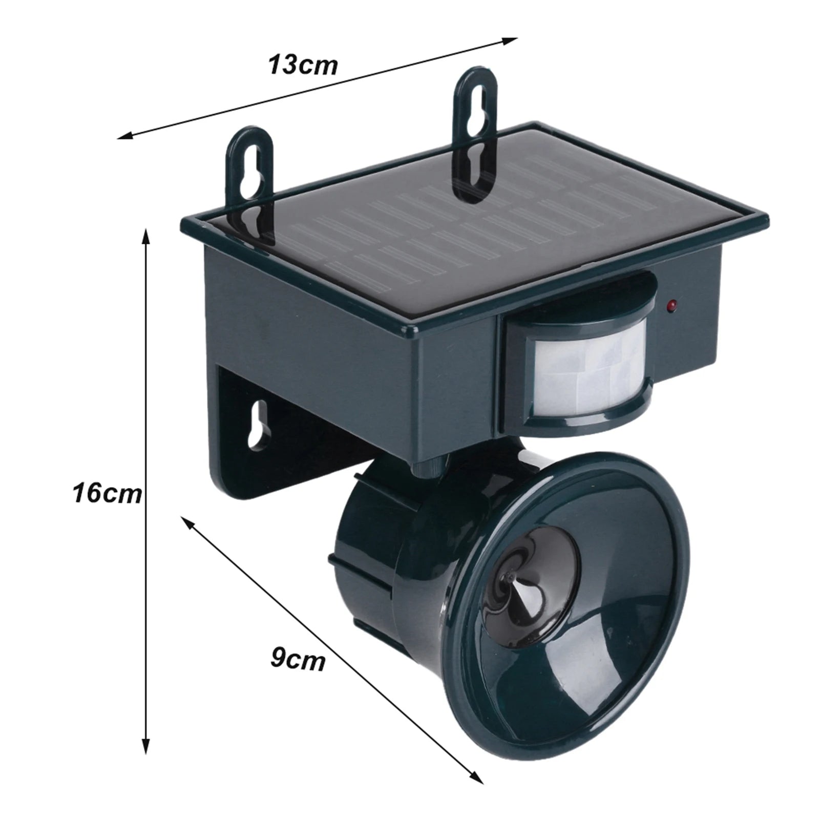 Solar-Powered Bird Repellent with Motion Sensor – Sound Deterrent for Outdoor