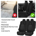 ComfortSeat 9-piece Car Seat Covers Set – Universal, Breathable & Washable
