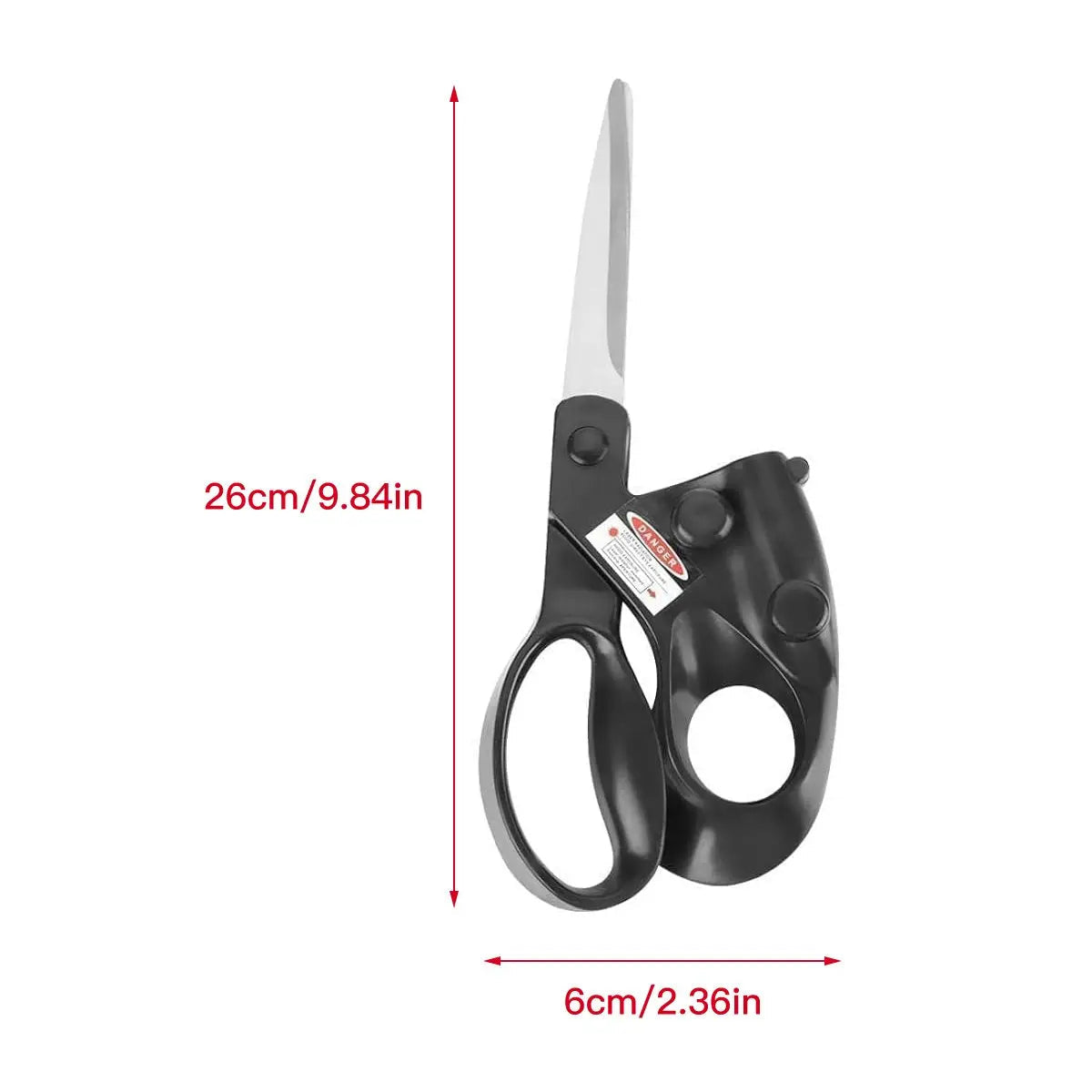 Professional Scissors with Laser Guidance – Precision Scissors for Fabric, Paper & Cardboard