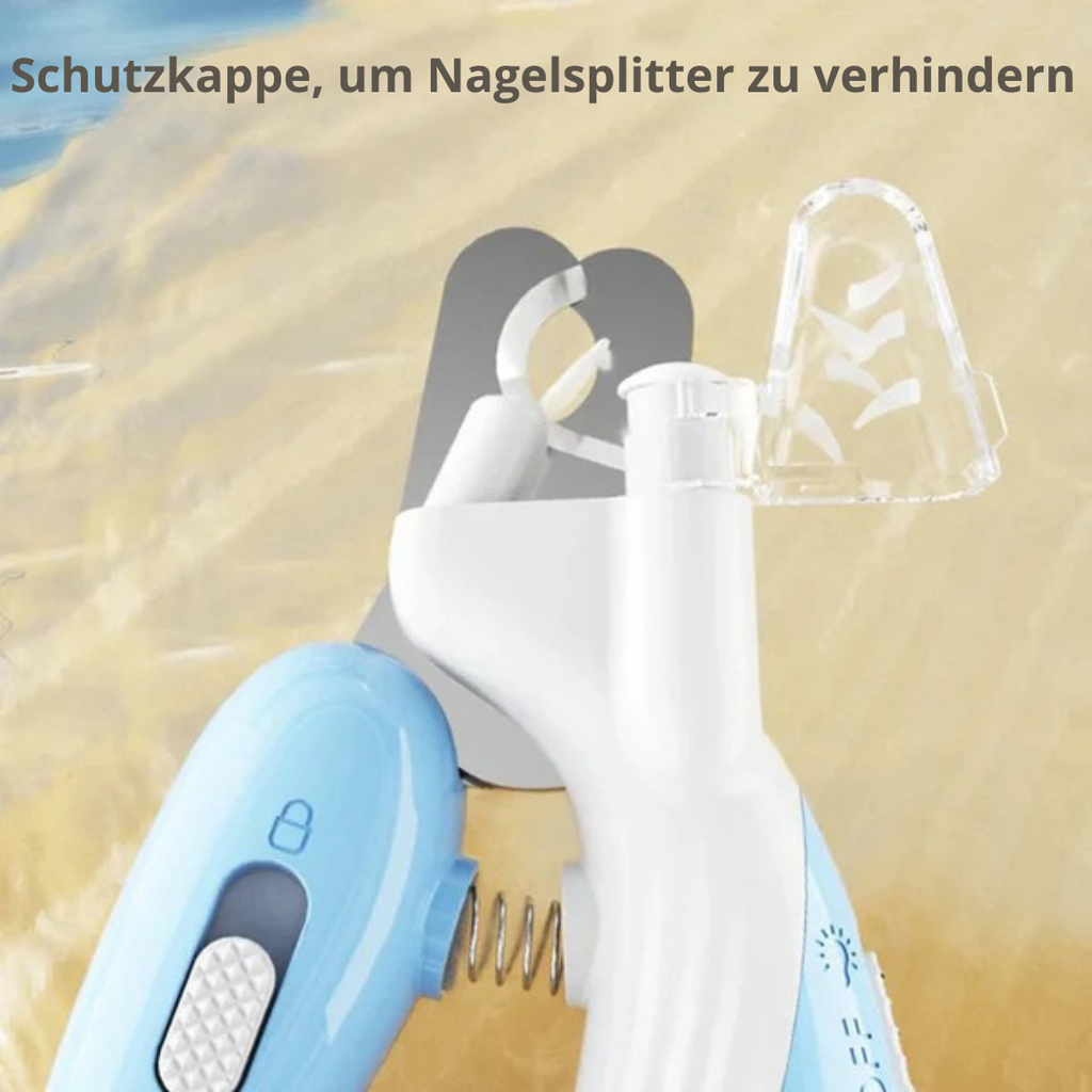 Claw cutter with LED light & safety lock