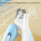 Claw cutter with LED light & safety lock