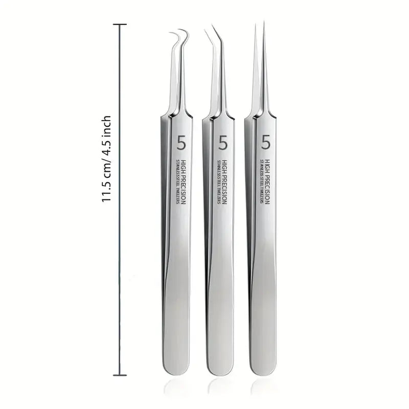 Professional Tweezers Set