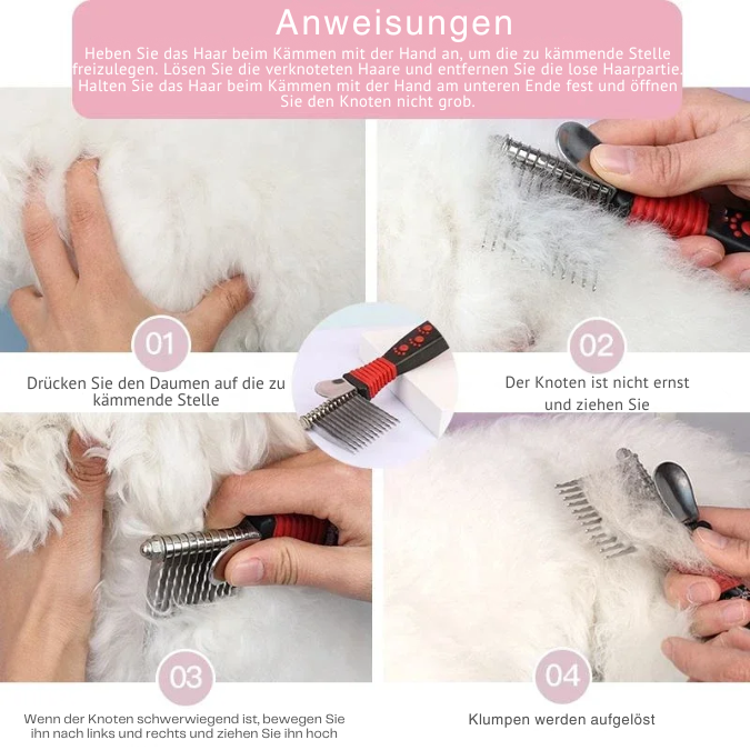 Professional hair remover with stainless steel blades