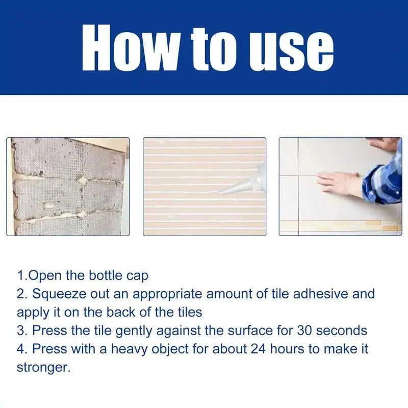 Professional Tile Adhesive – Extra strong for Indoor & Outdoor