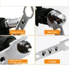 Professional Stapler Adapter Kit with 4 Different Nozzles