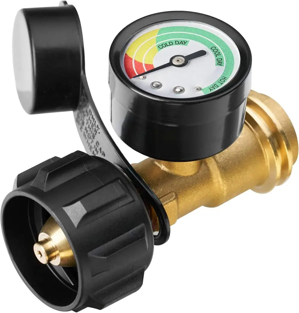 Propane Tank Gauge with Color-Coded Display