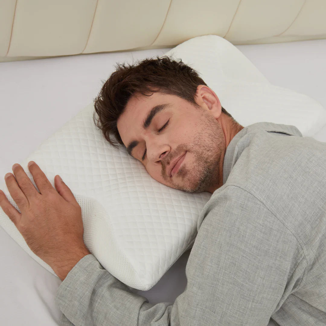Cervical Pillow for Neck Pain Relief – Orthopedic Memory Foam Neck Support Pillow for Cervical, Shoulder & Back Alignment