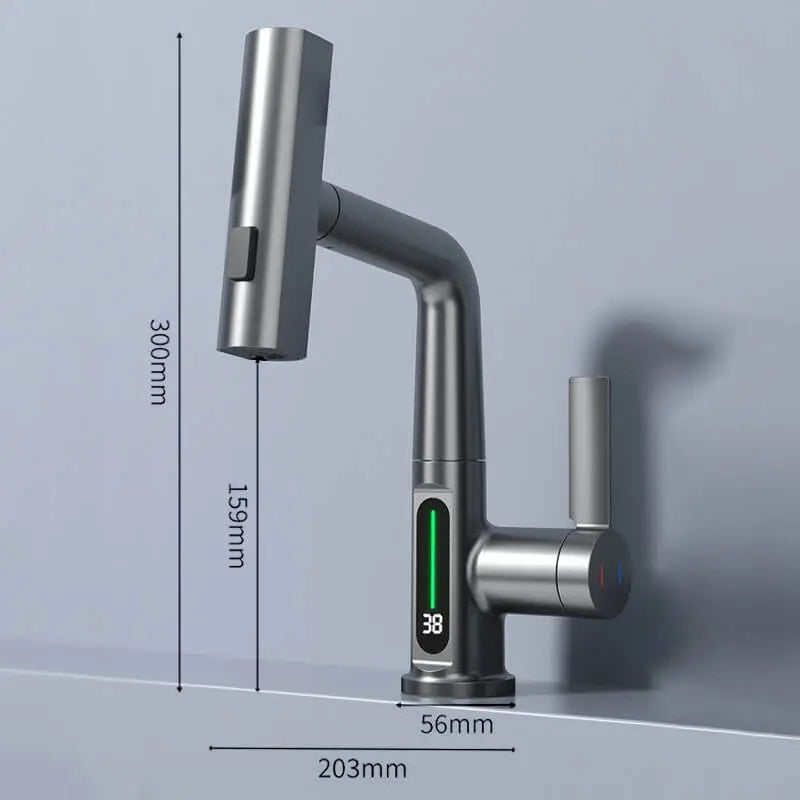 3-in-1 extendable intelligent waterfall