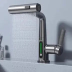 LUXOR - Modern digital washbasin tap