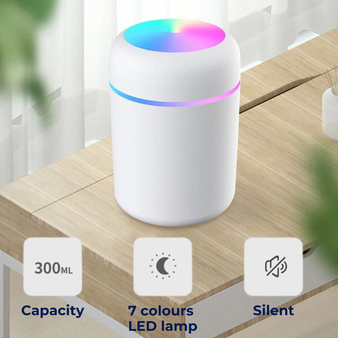 PureBreeze Humidifier Air Purifier | Dual Function Device - for Allergies - Dust - Odour Control and Optimal Humidity