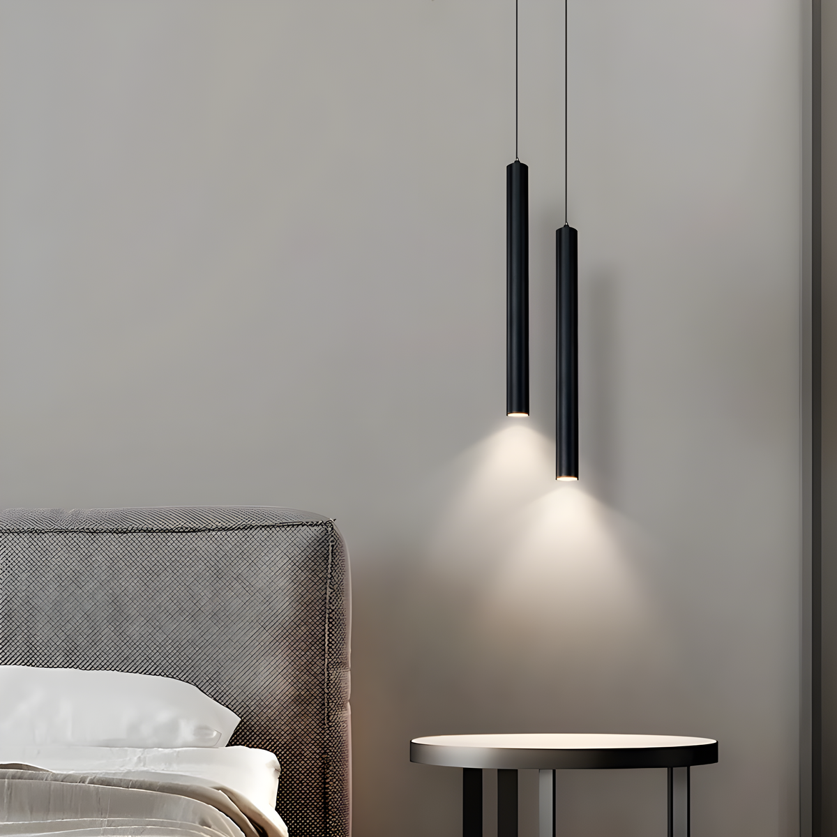 Modern Nordic double-headed LED pendant light