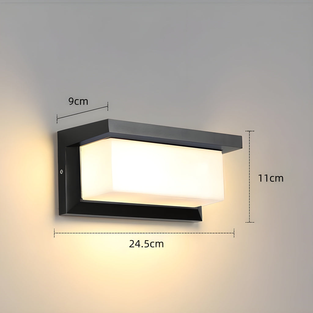 LED Outdoor Motion Sensor Waterproof Wall Lamp