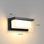 LED Outdoor Motion Sensor Waterproof Wall Lamp