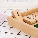 "Shut The Box" game – Fun table math game for adults and children
