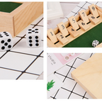 "Shut The Box" game – Fun table math game for adults and children