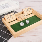 "Shut The Box" game – Fun table math game for adults and children
