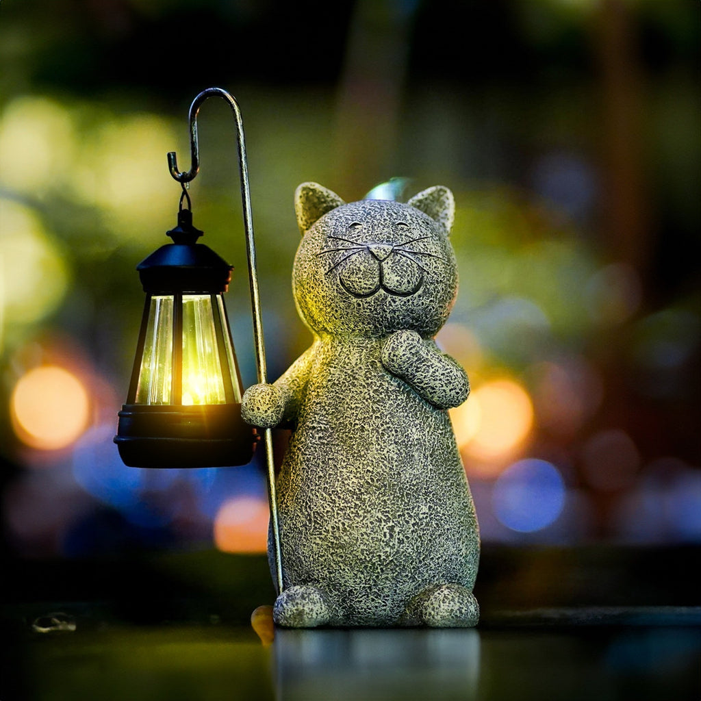 GlowPaw - Golden Cat with Soft Glow