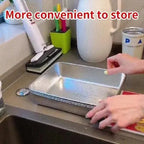 Square Stainless Steel Storage Plate with Lid for the Kitchen