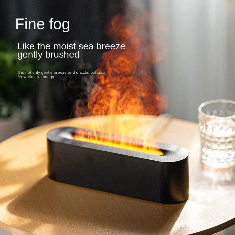 Flame Aroma Diffuser with 7 Colors | Air Humidifier