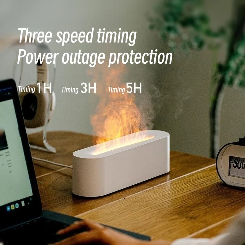 Flame Aroma Diffuser with 7 Colors | Air Humidifier