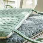 Quilted Japanese-Inspired Seat Cushion