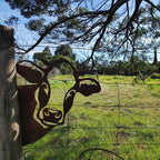 Metal Artwork For The Garden