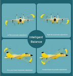 RC-Plane with Gyroscope – Child-friendly & perfect for outdoors