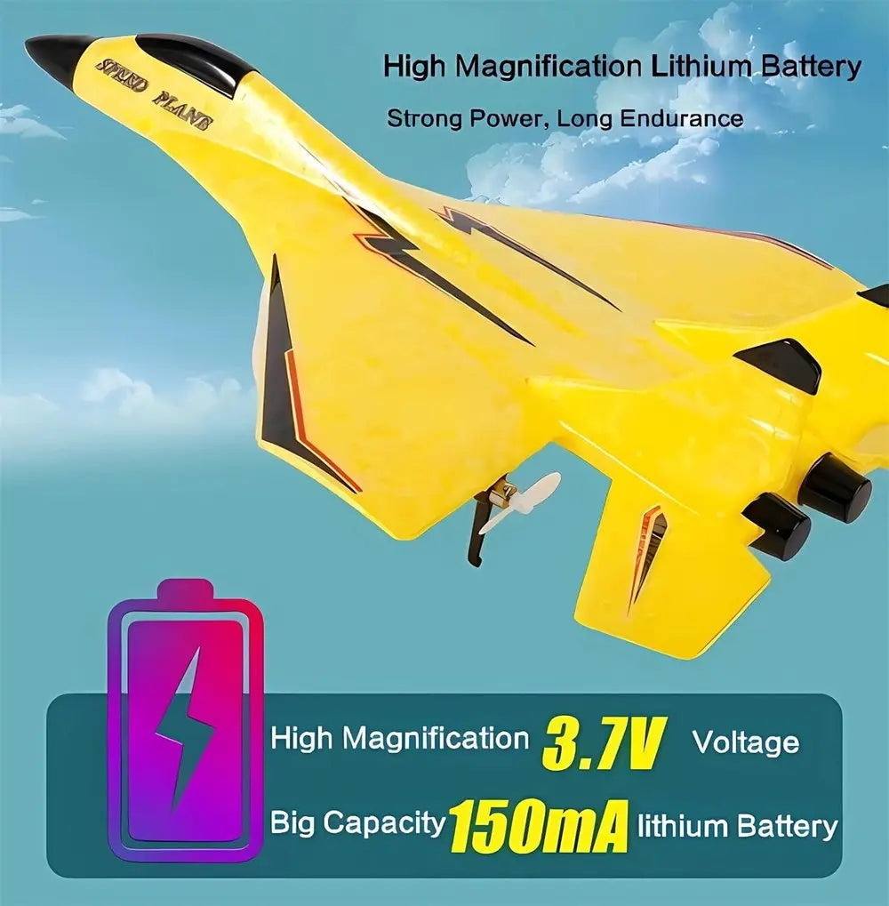 RC-Plane with Gyroscope – Child-friendly & perfect for outdoors