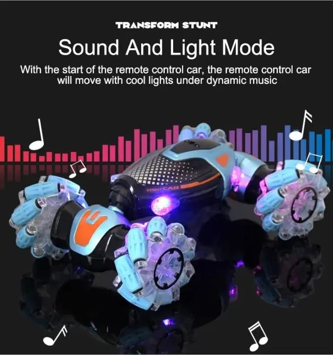 RC Gesture and remote-controlled car (Dual Mode)