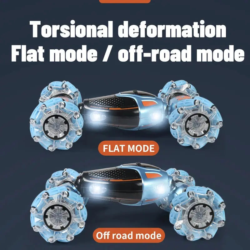 RC Gesture and remote-controlled car (Dual Mode)