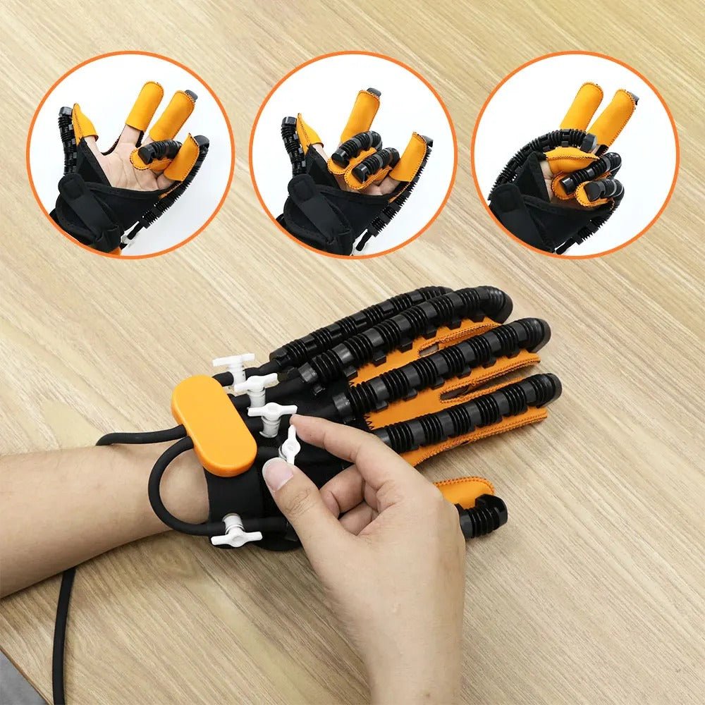 Automatic Hand Trainer Glove for Home Rehabilitation & Strength Building