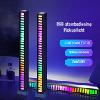 Smart Sound-Activated RGB Light Bar | Music Sync LED Ambient Lighting