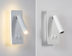Swivel330 | Minimalist Cylinder Wall Light – Adjustable 330° Rotating LED Sconce
