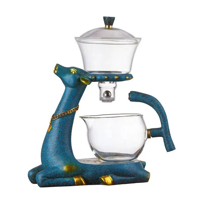 Artistic Tea Brewing Set with Animal Design – Exclusive Tea Brewer for a Stylish Tea Drinking Experience