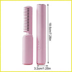 Glatzza Mini-Smoothing Brush — Silky smooth dream hair in 60 seconds that captivates all eyes!